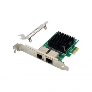 Placa PCI-E X1 Dual RJ45 Gigabit