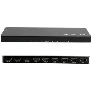 Spliter HDMI 1X8 Hdtv 8P 1080P