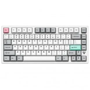ATK V75K Mec. Wireles C/Cable USA Blanco