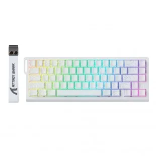 Attack Shark Magnetico X68HE C/ Cable Blanco