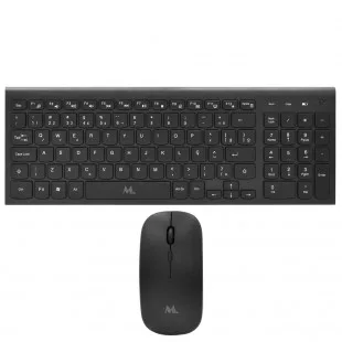 Mtek KM-5515B Portugues Wirerless Negro