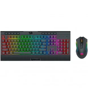Redragon S151 PRO Inalámbrico RGB Negro