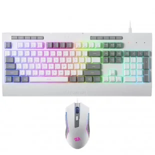 Redragon S151W RGB Blanco