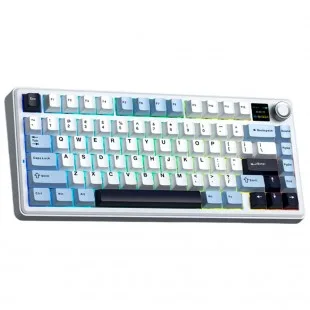 Aula F75 MAX Mec. RGB Inalámbrico Blanco