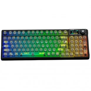 Aula F98 PRO V3 RGB Inalámbrico Negro