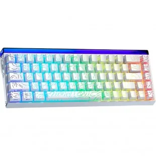 Aula Hero 68HE RGB MEC.WIRED/Cable Whi+whit Negro