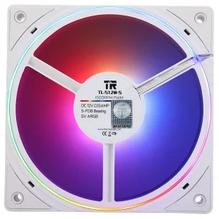 Ventilador Thermalright TL-S12W-S Arbg 120MM Blanco