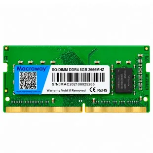 Macroway So-dimm 8GB DDR4 2666MHz para Notebook