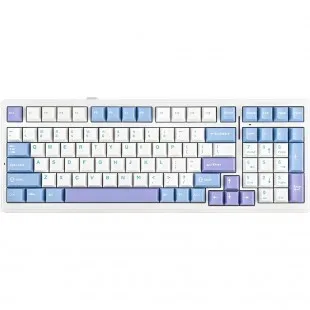 Aula F99 Mec. Wired C.Cable RGB Negro Blue