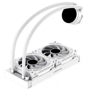 Water Cooler Gamemax Icechill 240V ARGB LGA1851 AM5 Blanco
