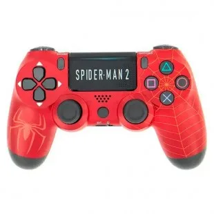 Controle PS4 PPP Dualshock 4 Spider-man Rojo