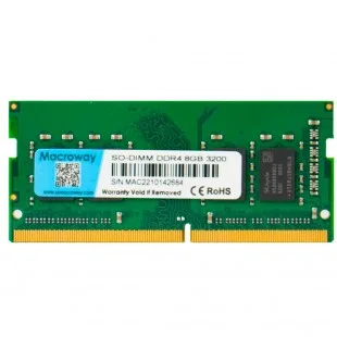 Macroway Sodimm 8GB DDR4 3200MHz para Notebook