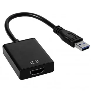 Adaptador Fullhd Negro