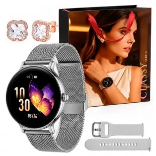 G-tide Q2 PRO Gray+brinco/puls Pulseira Gris
