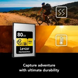 Lexar Profesional 80GBX2 80GB