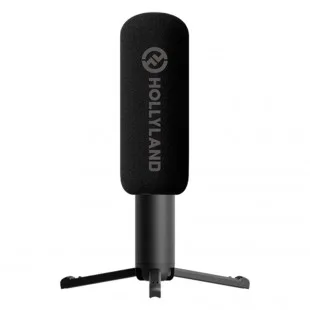 Adaptador Hollyland para Mic. Interview Adapter Inalámbrico Negro