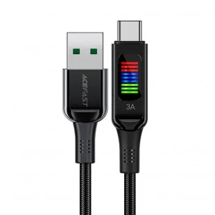 Acefast C7-04 Usb-a para Usb-c 1.2M Negro