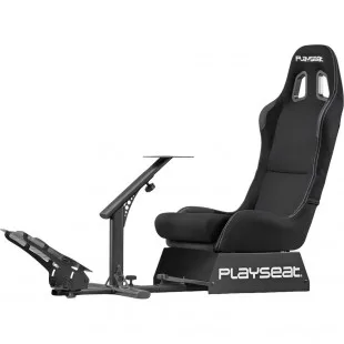 Silla Gamer de Simulacao Corridas Negro