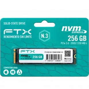 FTX (N.3) 138587 256GB M.2 NVMe