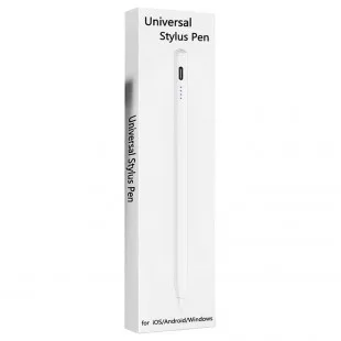 Caneta para Tablet Ipad Stylus PEN Blanco
