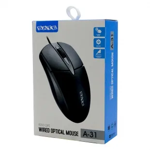 Sate A-31 Óptico USB Negro