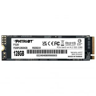 Patriot P320 128GB M.2 NVMe Gen3