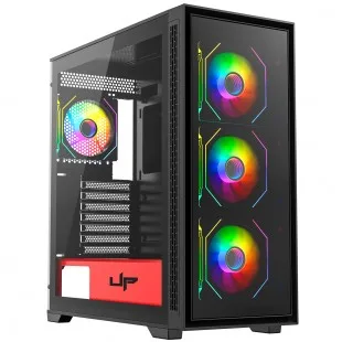 UP Gamer Optmus Arbg Glass E-atx 4FANS