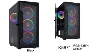 Sate K8871 4 FAN Negro