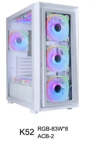 Sate K52 8 FAN E-atx Blanco