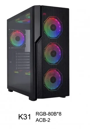 Sate K31 8 FAN E-atx Negro