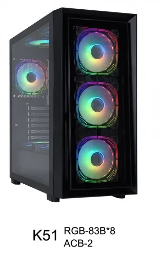 Sate K51 8 FAN E-atx Negro