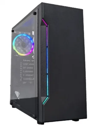 Sate 1101K Gamer 1FAN ATX Negro