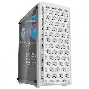 Aigo Darkflash DK350 4FAN Blanco