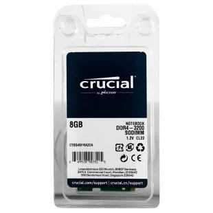 Crucial 8GB DDR4 3200MHz para Notebook