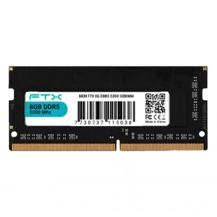 FTX Sodimm 115038 8GB DDR5 5200MHz para Notebook