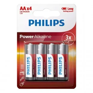 Pila Philips Alkaline Powerlife 4UND